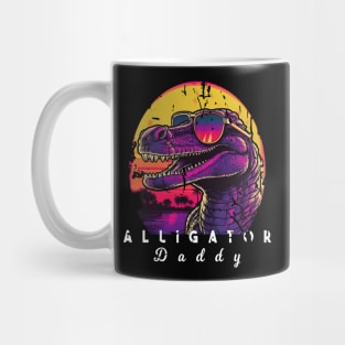 dad gift, Alligator, gift for him, alligator Tee,  swamp alligator, boatman shirt, birthday gift, Fathers Day Gift Mug